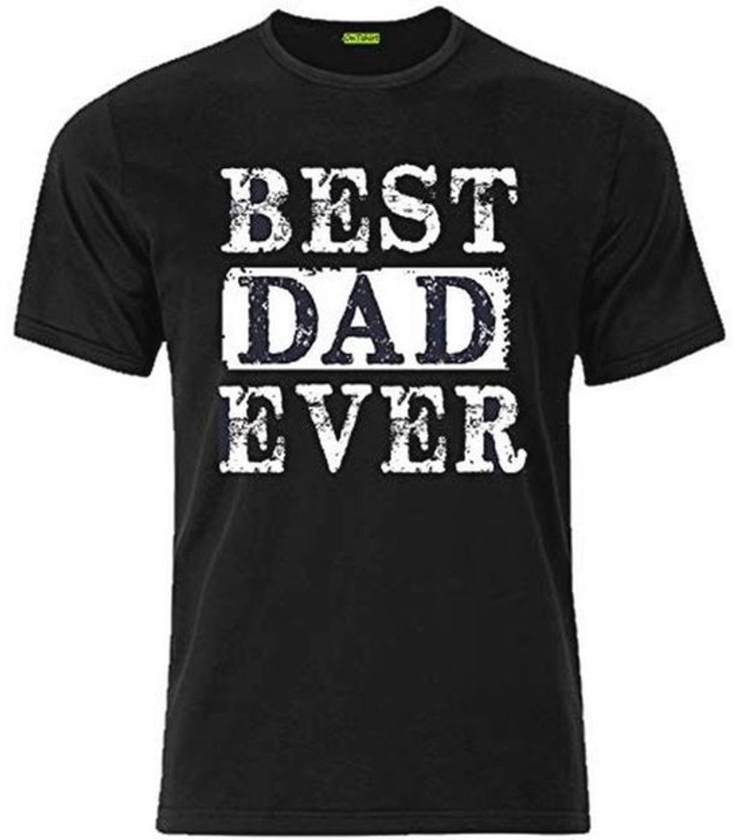Grappig Best Dad Ever T-shirt voor Vaderdag