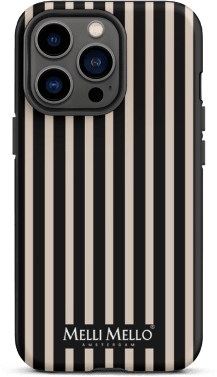 Melli Mello Telefoonhoesje Midnight Lines (Tough Case) - Apple iPhone 13 Pro