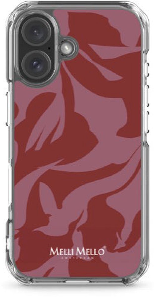 Melli Mello Telefoonhoesje Crimson Wave (Soft case) - Apple iPhone 16