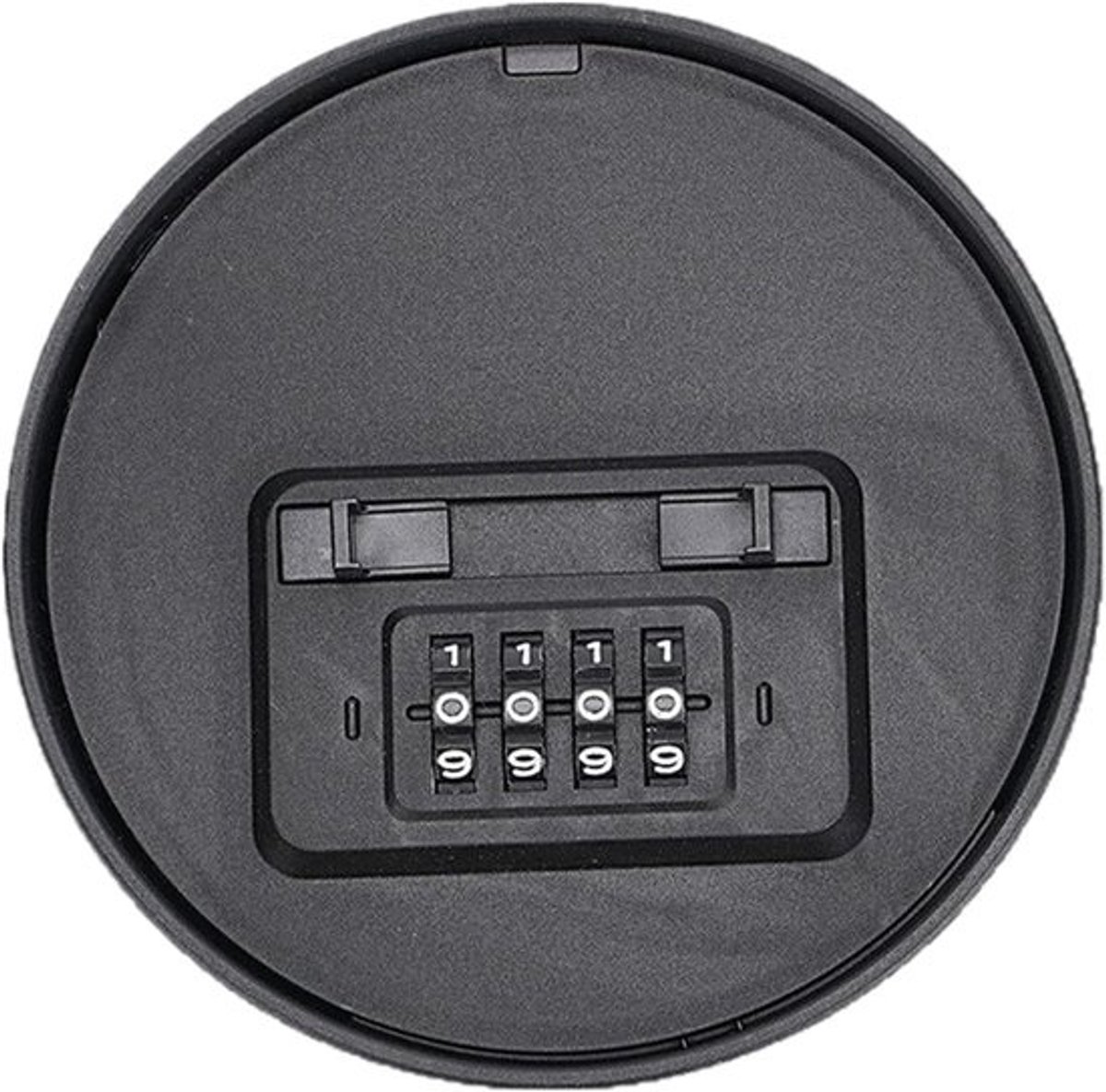 Geheime Doos - Opbergbox Geldkluis - Veilig Opbergen - 4-cijferige Combinatie - 11.5 x 11.5 cm - Zwart