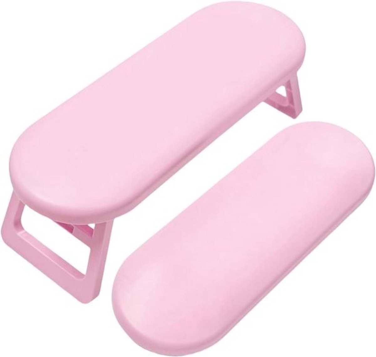 Manicure Armsteun - Nagel Kussen - Nagel Styling - Draagbaar Opvouwbaar - 30 x 10.8 cm - Zwart