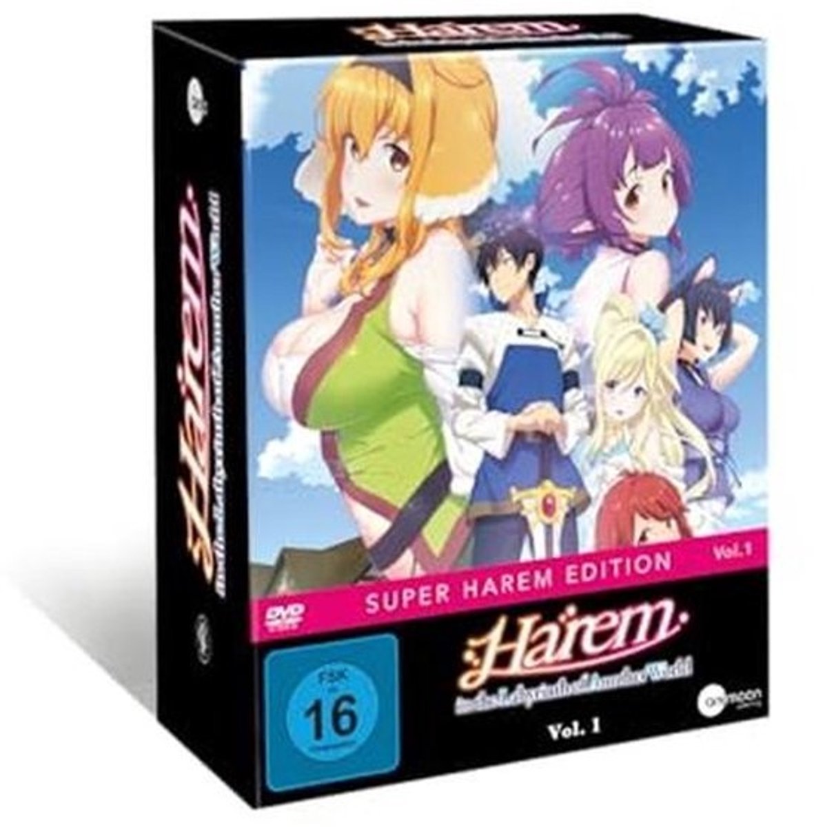 Harem in the Labyrinth of Another World - Volume 1 DVD met verzamelbox