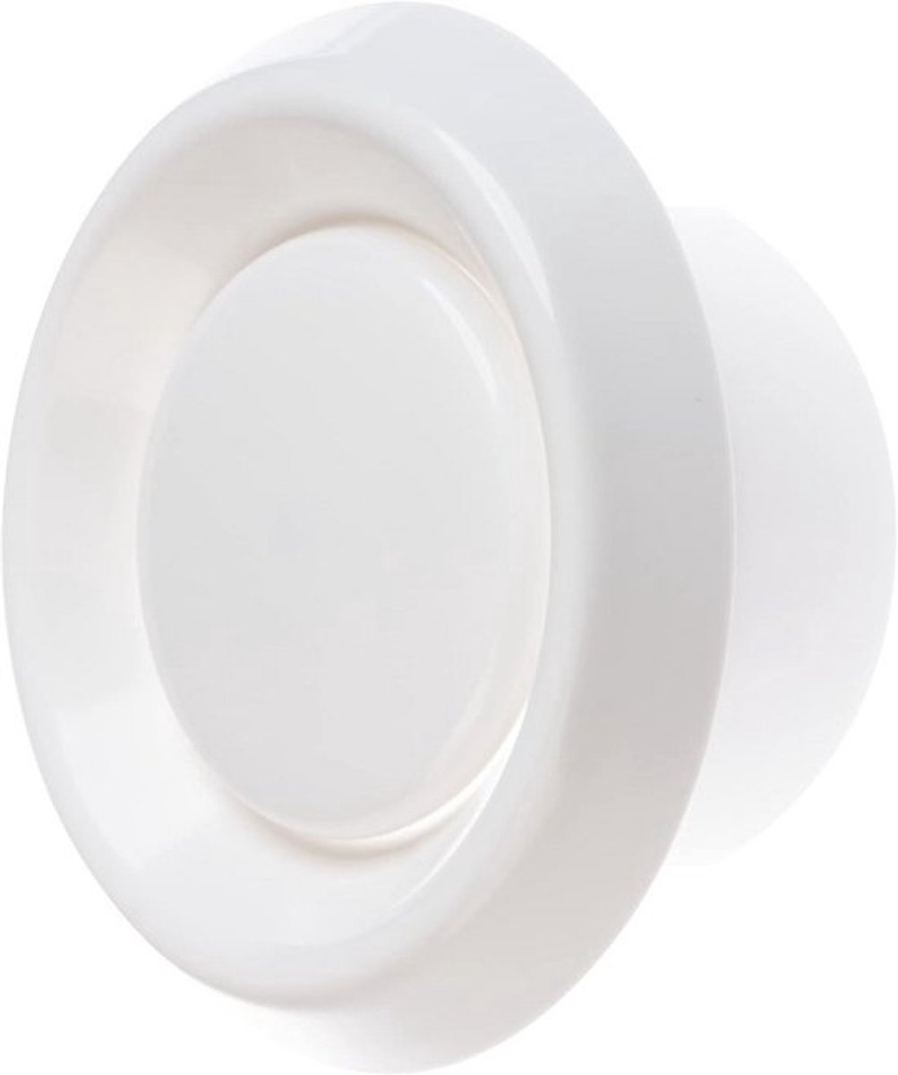 Plafondventiel 100 mm - Wit Ventilatierooster voor Efficiënte Luchtcirculatie