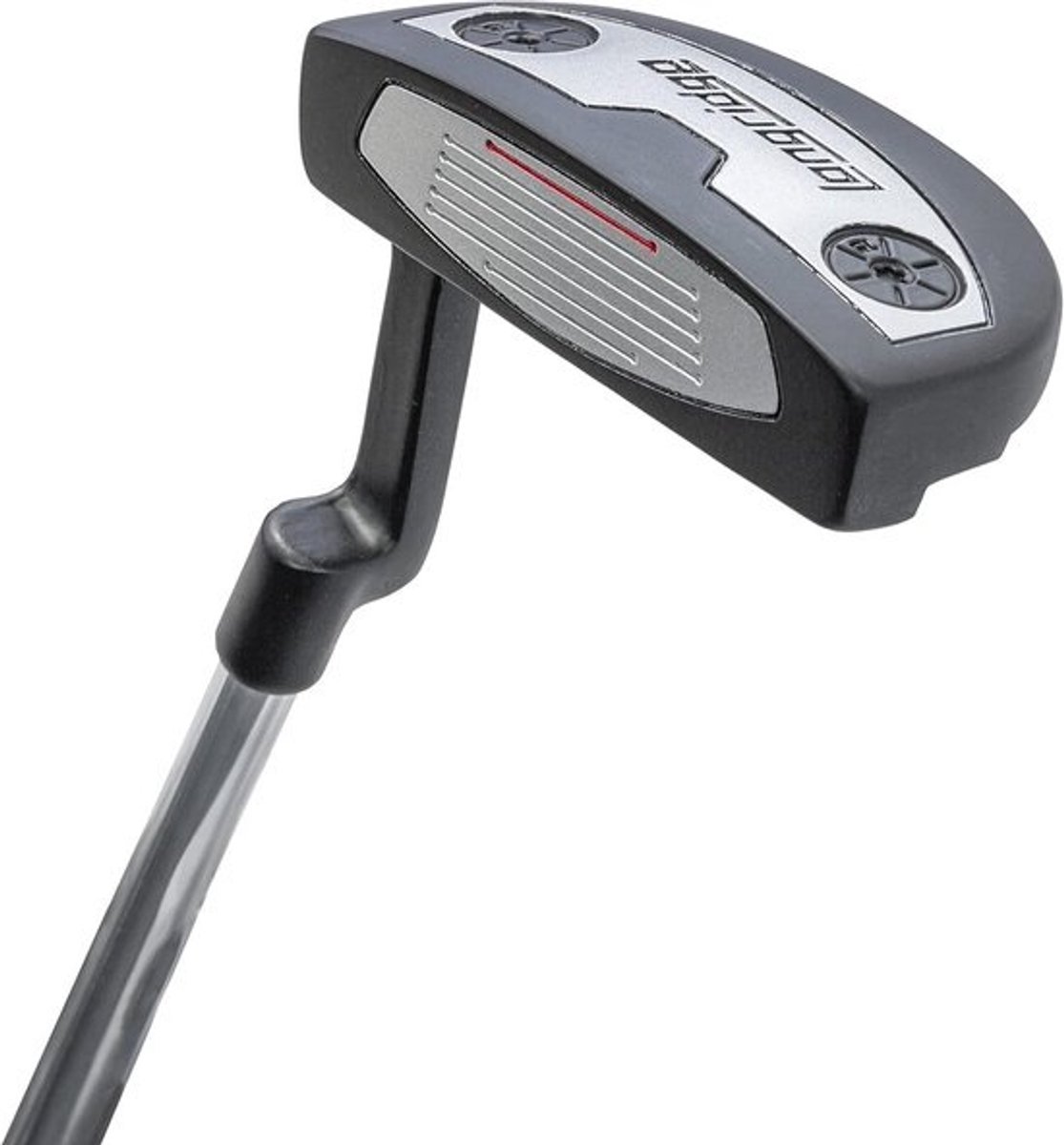 Golf Putter - Mallet Putter - Golfen op de baan - Strategische lijnen voor uitlijning - 90 cm lengte - Zwart