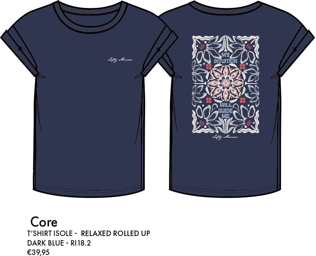 Lofty Manner -T-Shirt Isole - Blue