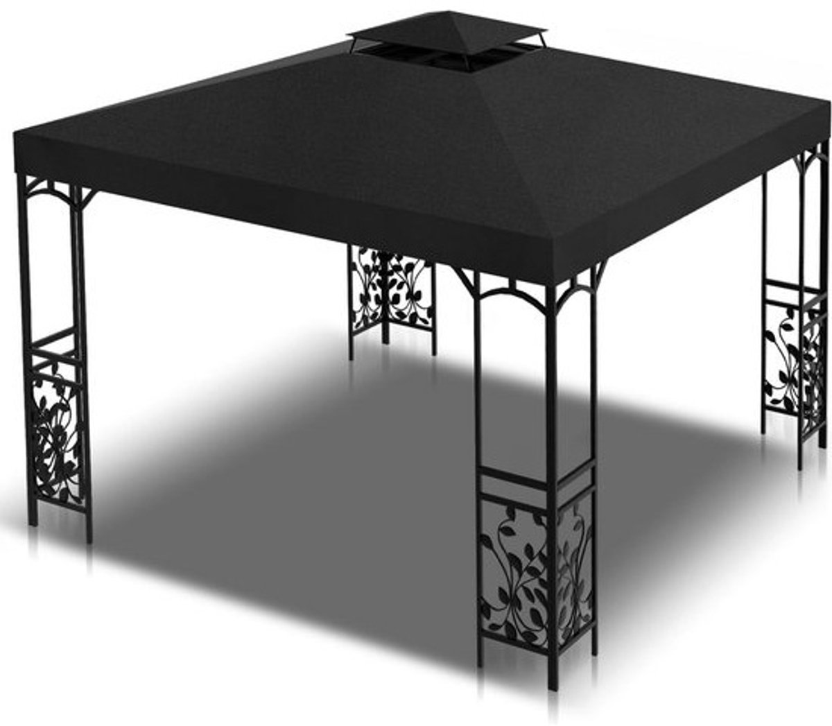 Waterdicht Paviljoendak 3x3m Reservehoes voor Partytent en Overkapping – UV-Bescherming Antraciet