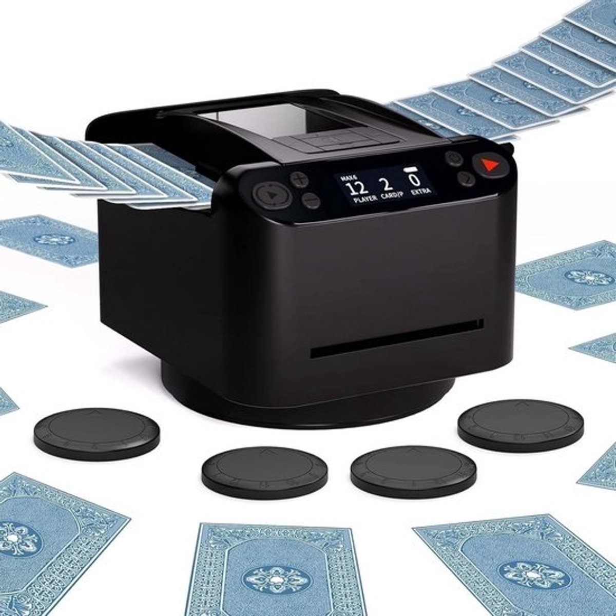 Automatische Kaartschudder en Uitdeler voor Alle Speelkaarten