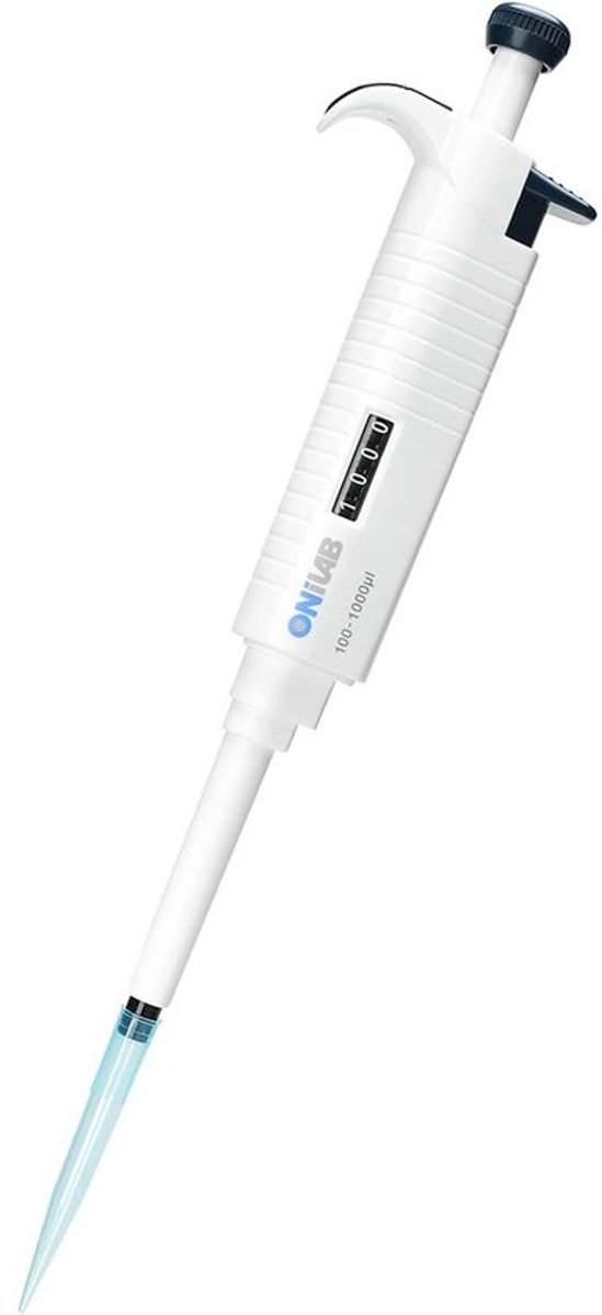 Micropipet Instelbaar Volume 10-100 µl - Nauwkeurige Eénkanaals Laboratorium Pipet Autoclaveerbaar