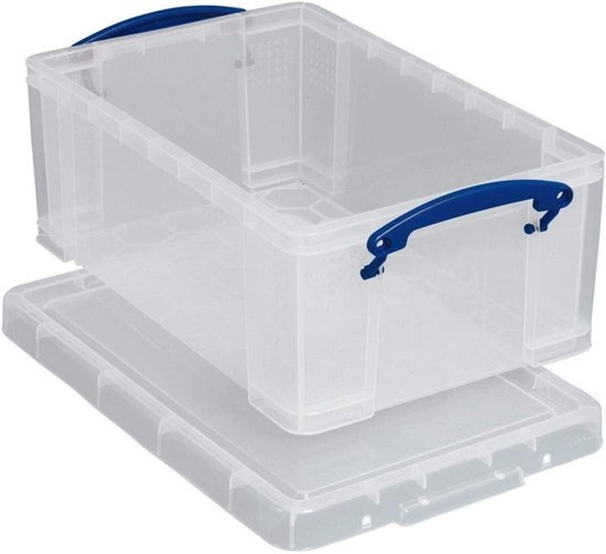 Set van 3 Transparante Opbergdozen 3 Liter - Ideaal voor CD's, DVD's en Kleine Spullen