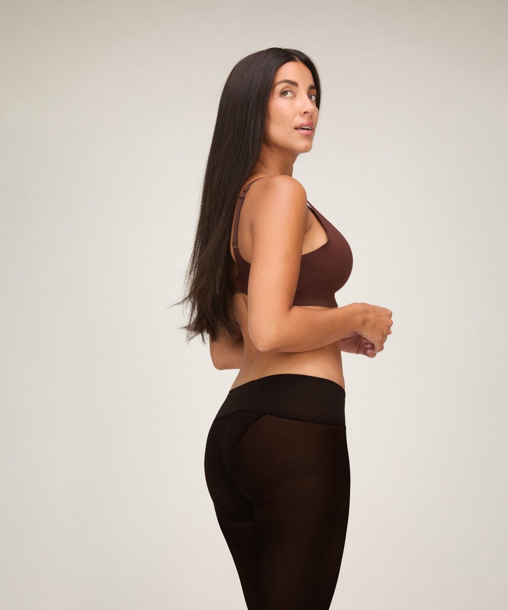 Hunkemöller Panty 40 Denier Velvet Touch Bruin
