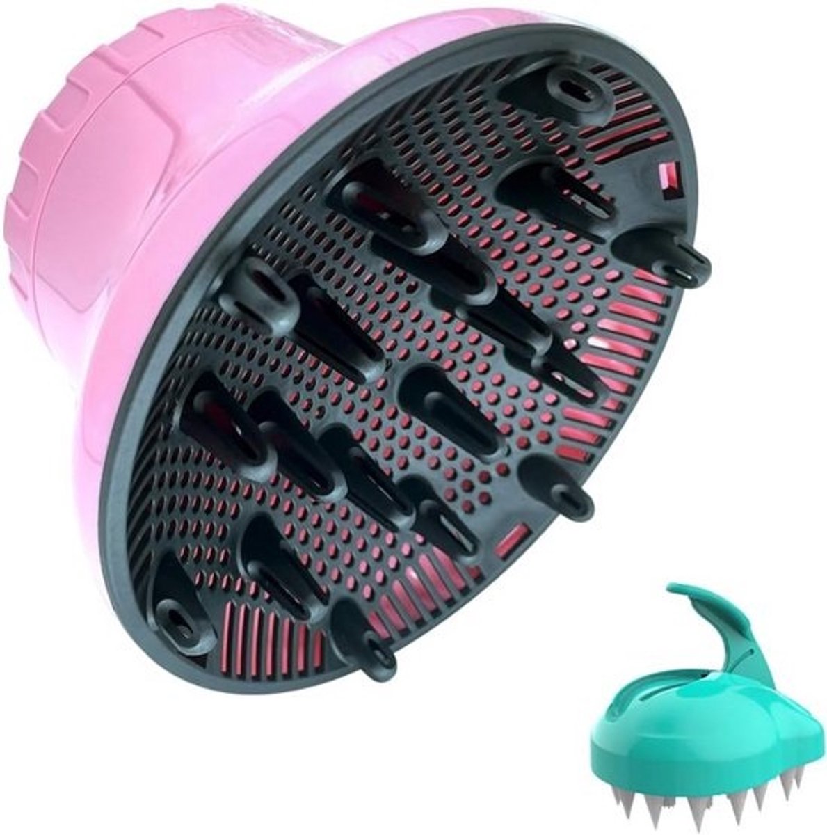 Universele Föhn Diffuser voor Krullend en Golvend Haar - Extra Volume en Anti-Pluis
