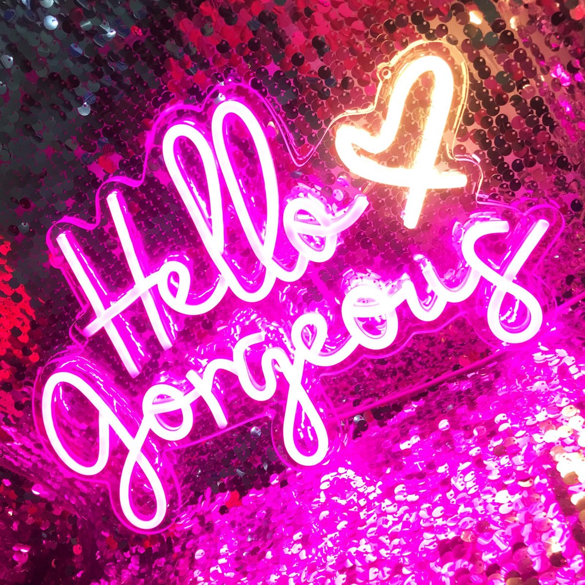 Hallo Prachtige Neon Teken Roze LED Neon Lichten voor Thuis Bruiloft Verjaardag Achtergrond Bacelorette Partij Met - ShopVlot