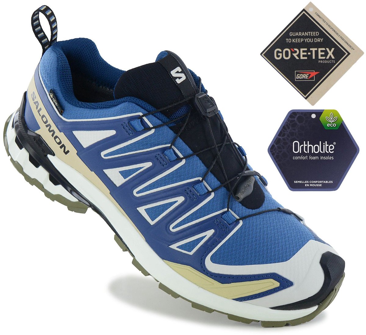 Salomon XA PRO 3D V9 GTX - GORE-TEX - Heren Wandelschoenen Trail-Running Schoenen 478174 , Maat: EU 40 UK 6.5