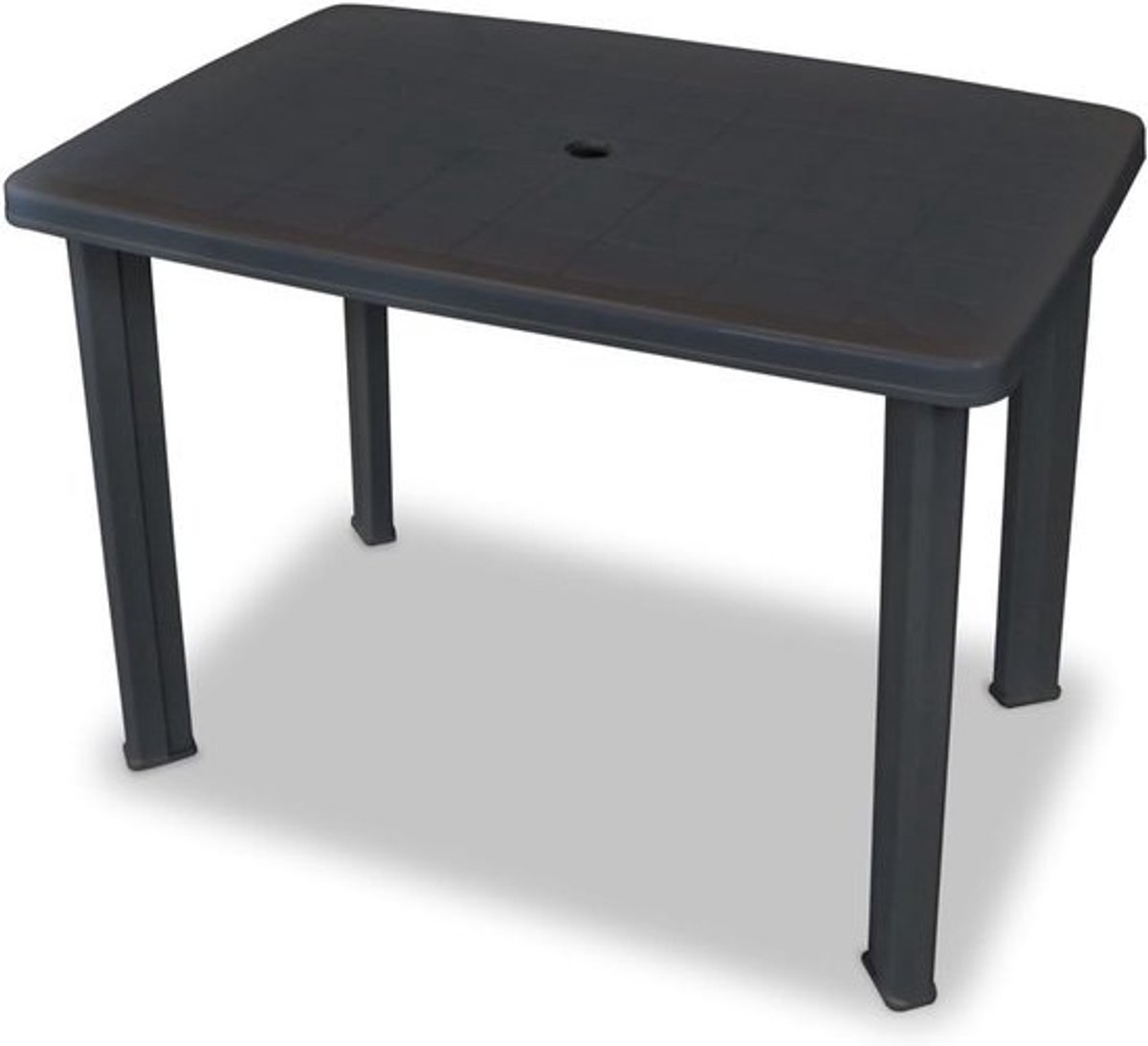 Tuintafel - Buitenmeubel - Terras Genot - Stijlvol Design - 70x100cm - Antraciet