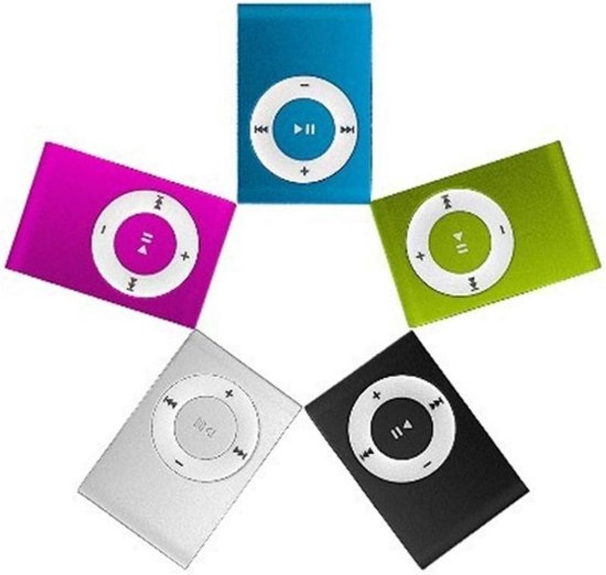 Mini MP3 Speler - Digitale Muziekspeler - Muziek Luisteren - Met Clip - Compact Formaat