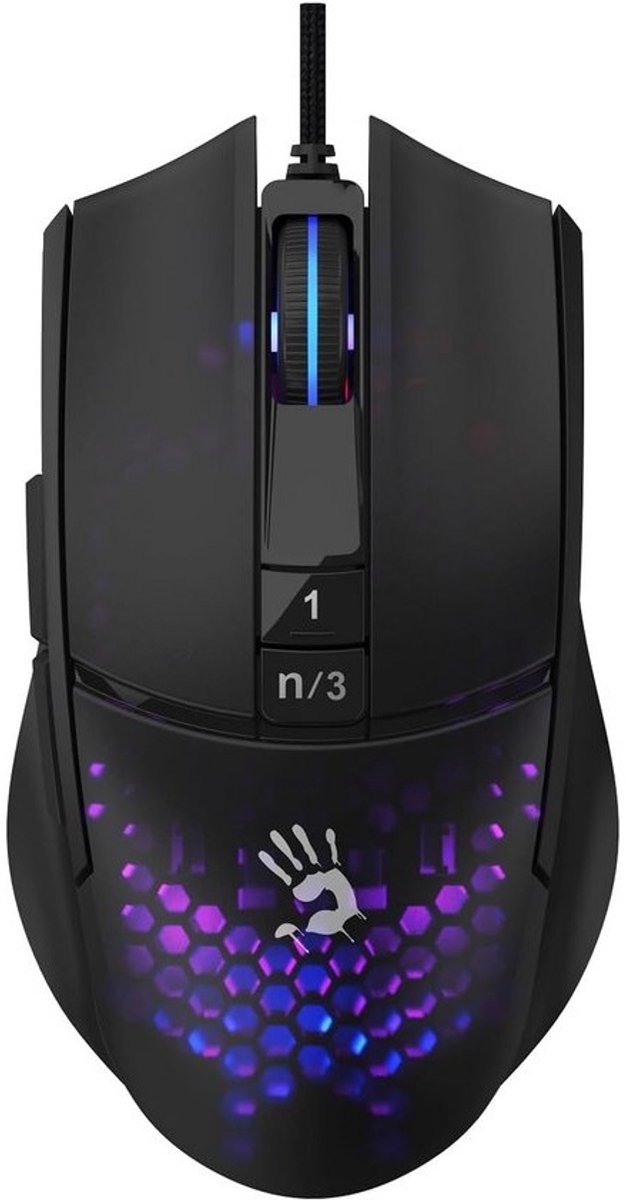 Lichte Gaming Muis met 12.000 CPI Optische Sensor en RGB Verlichting