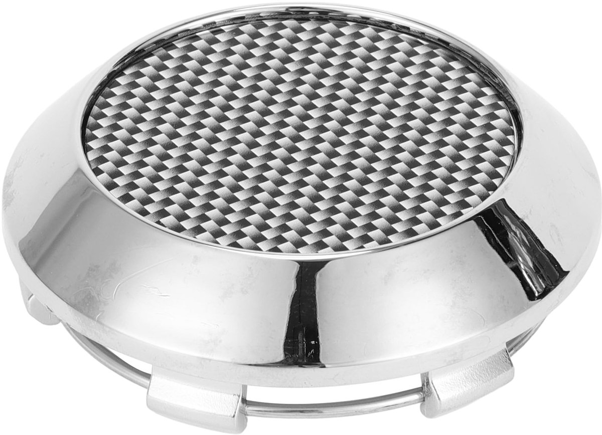 A ABSOPRO Wiel Center Caps Hub Caps Velg Center Caps OD: 70mm/2.76" Plastic Zilverkleurig 1 Stuk voor Ford voor BMW - ShopVlot