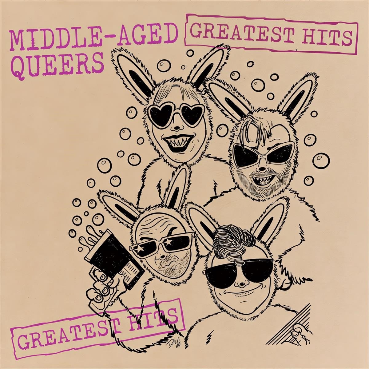Middle-Aged Queers - Greatest Hits (LP)