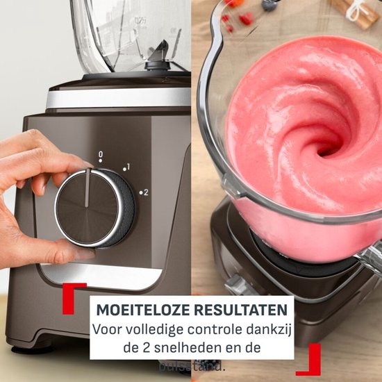 Tefal Blendforce 3 BL5959 - Blender - Glazen Kan - 2 snelheden en pulsefunctie - 1,25 L van Tefal — afbeelding 4