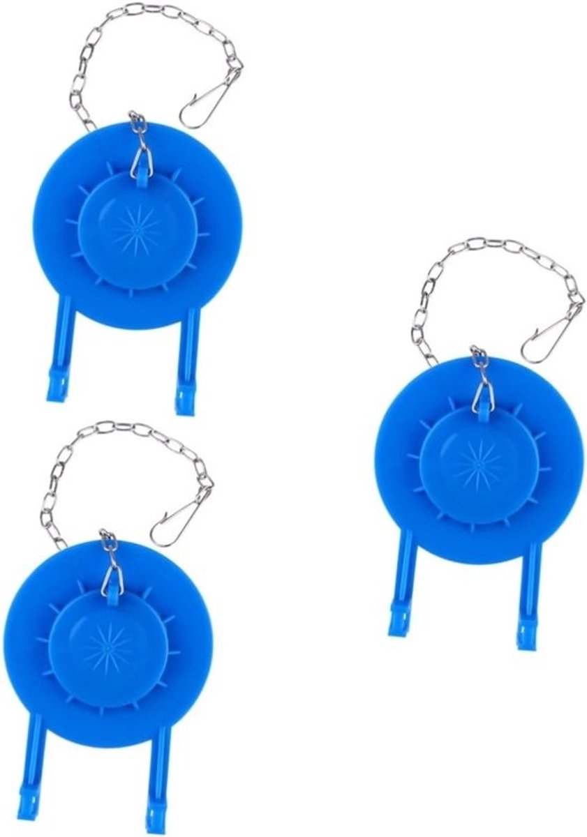 Toiletklep Set - Reservoir Onderdelen - Water Besparen - Duurzaam PVC Materiaal - 107 x 75 cm - Blauw
