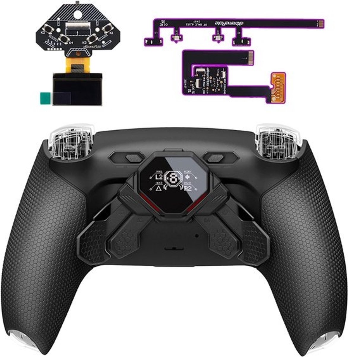 Controller Modificatie Kit - Back Button Upgrade - Competitief Gamen - OLED Display Mapping