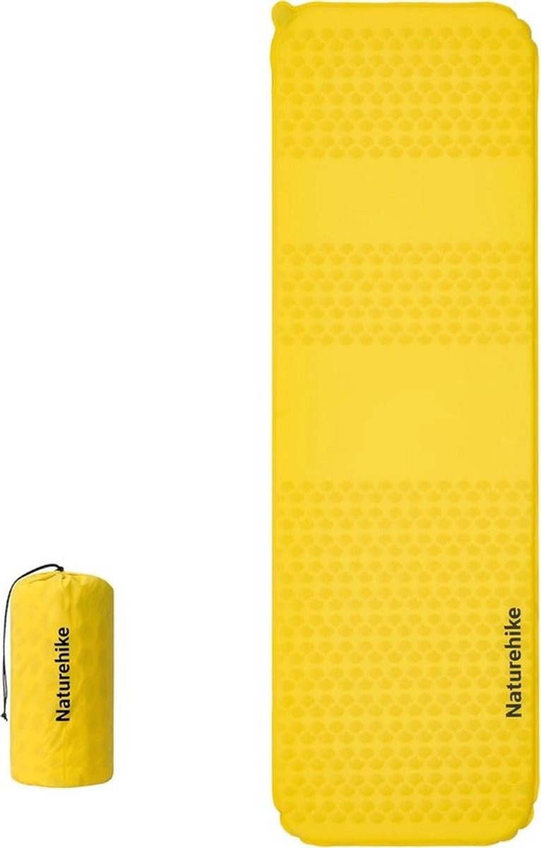 Zelfopblaasbaar Luchtbed 3.5cm Dik - Compacte Kampeer Isolatiemat voor Trekking