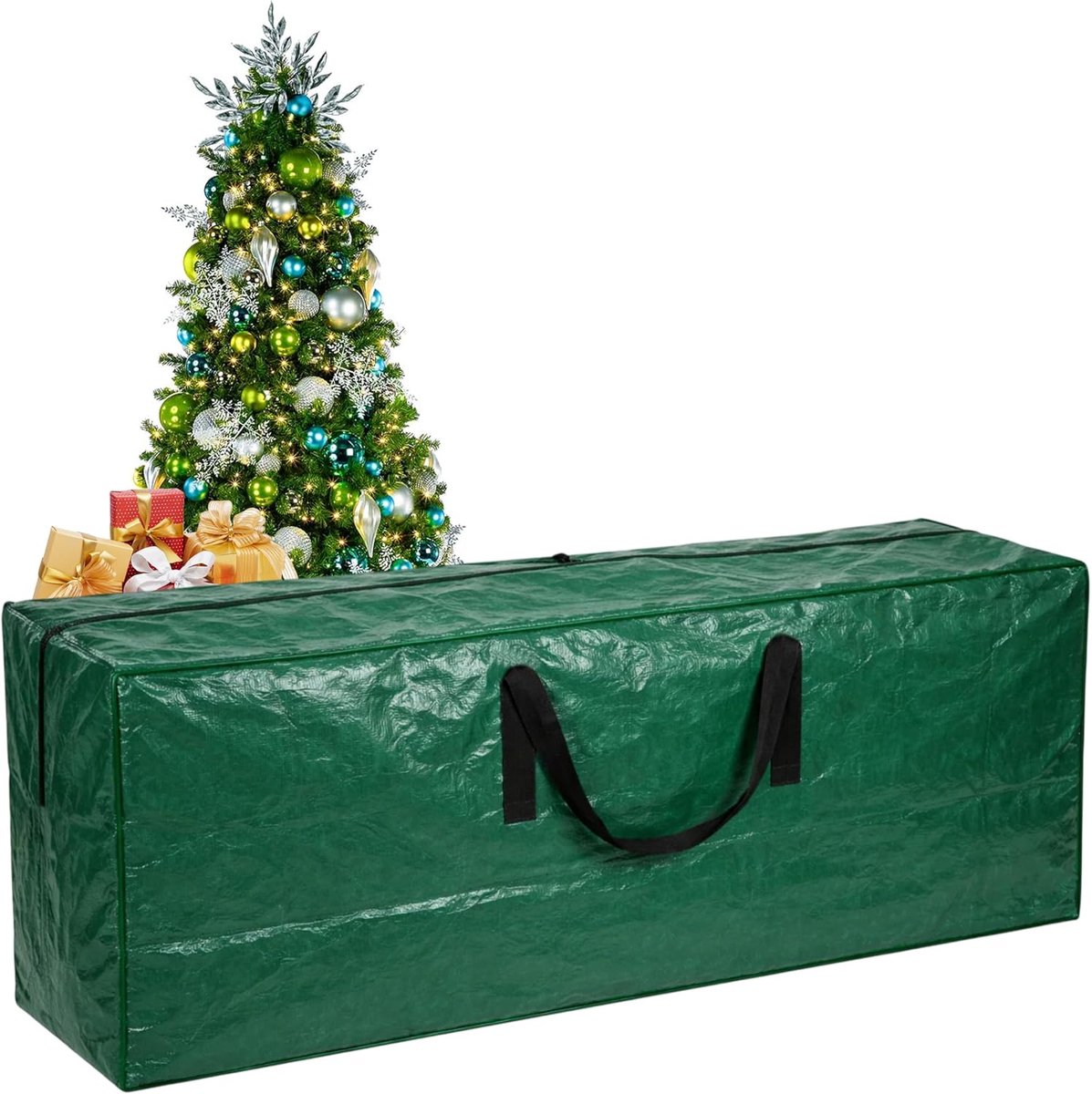 Warmara Kerstboom Tas - Kerstboom Opbergtas - Opbergtas - Zwart - 48cm x 33cm x 120 cm