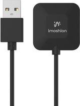 imoshion USB-A oplaadkabel - Geschikt voor de Fitbit Versa 4 / Versa 3 / Sense 2 / Sense - Smartwatch Oplader - 0,5 meter