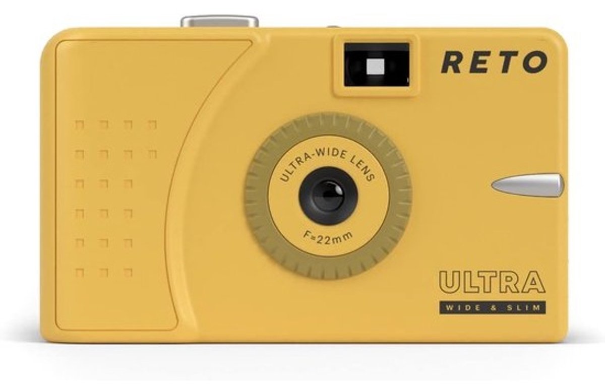 Ultrabrede 35mm Filmcamera met 22mm Lens - Focusvrij en Lichtgewicht