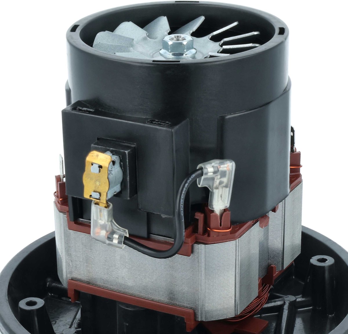 vhbw-vervangingsmotor compatibel met Numatic WV 900-2, WV 900, GVE370, TT 3450 S, WV 2004, WV 800-2, WVD 1502, CTW 501, CTW 901 stofzuiger - 1200 W