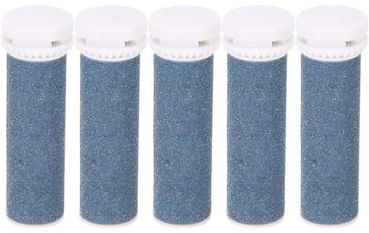 Vervangende Rollers - Voetvijl Opzetstukken - Eelt Verwijderen - Extra Grove Korrel - 5.1 x 1.7 cm