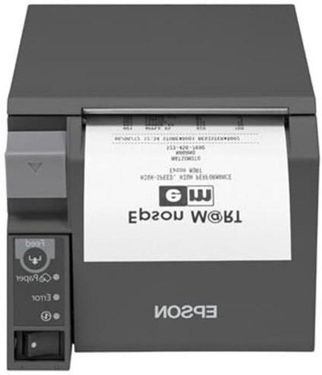 Bonnenprinter - Kassaprinter POS - Winkeltransacties Verwerken - Snelle Thermische Print - Niet Gespecificeerd - Zwart
