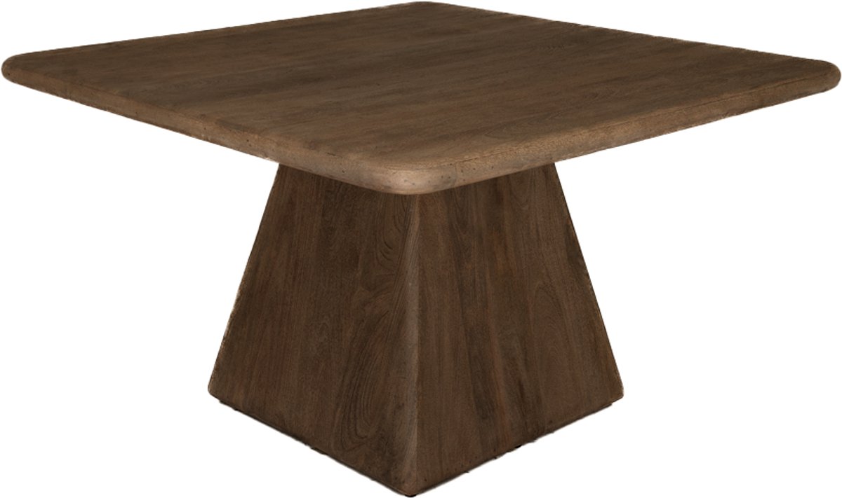 Tower living Asti Square diningtable 130x130 - Mud brown