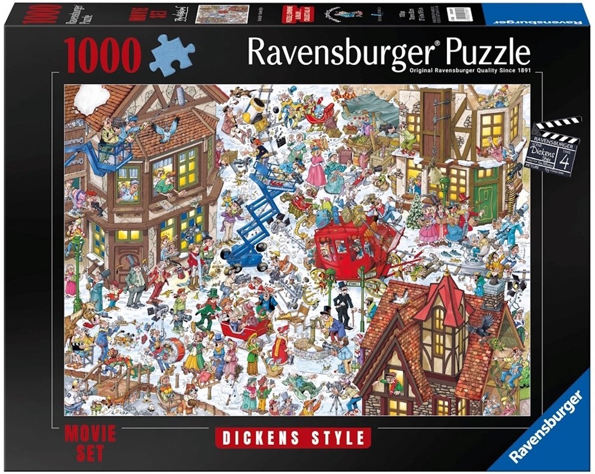 Dickens Style - Movie Set 4 - Ray Nicholson - puzzel van 1000 stukjes