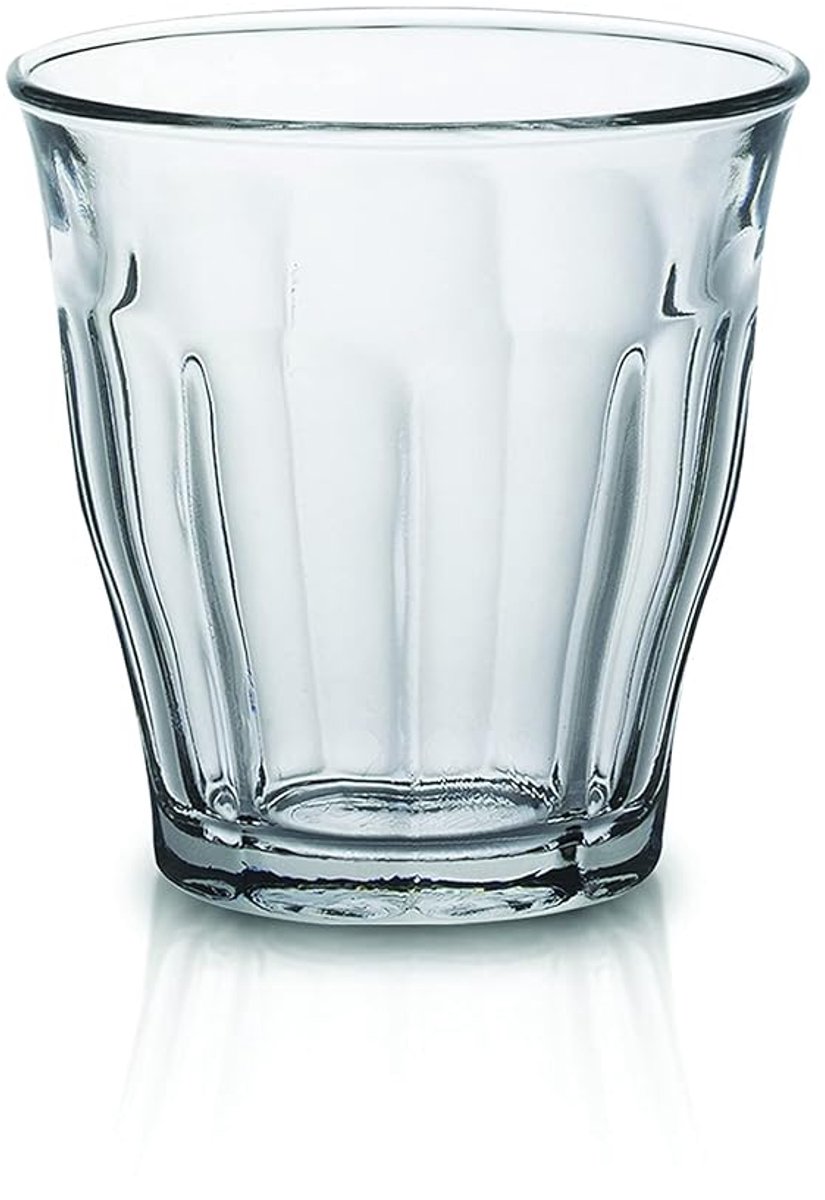 SnelShoppen - Duralex Waterglazen 310 ml Tempered Glas - 6 Stuks, Vaatwasserbestendig, Magnetron- en Vriesbestendig - Perfect voor Feest, Camping, Keu