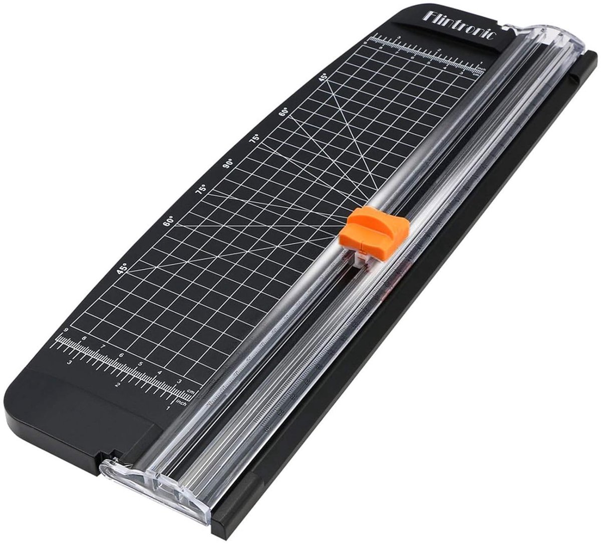 SnelShoppen - A4 Papier Snijmachine, Portable Guillotine, Professionele Papier Trimmer met Automatische Veiligheidsbescherming en Zijregel voor Creati