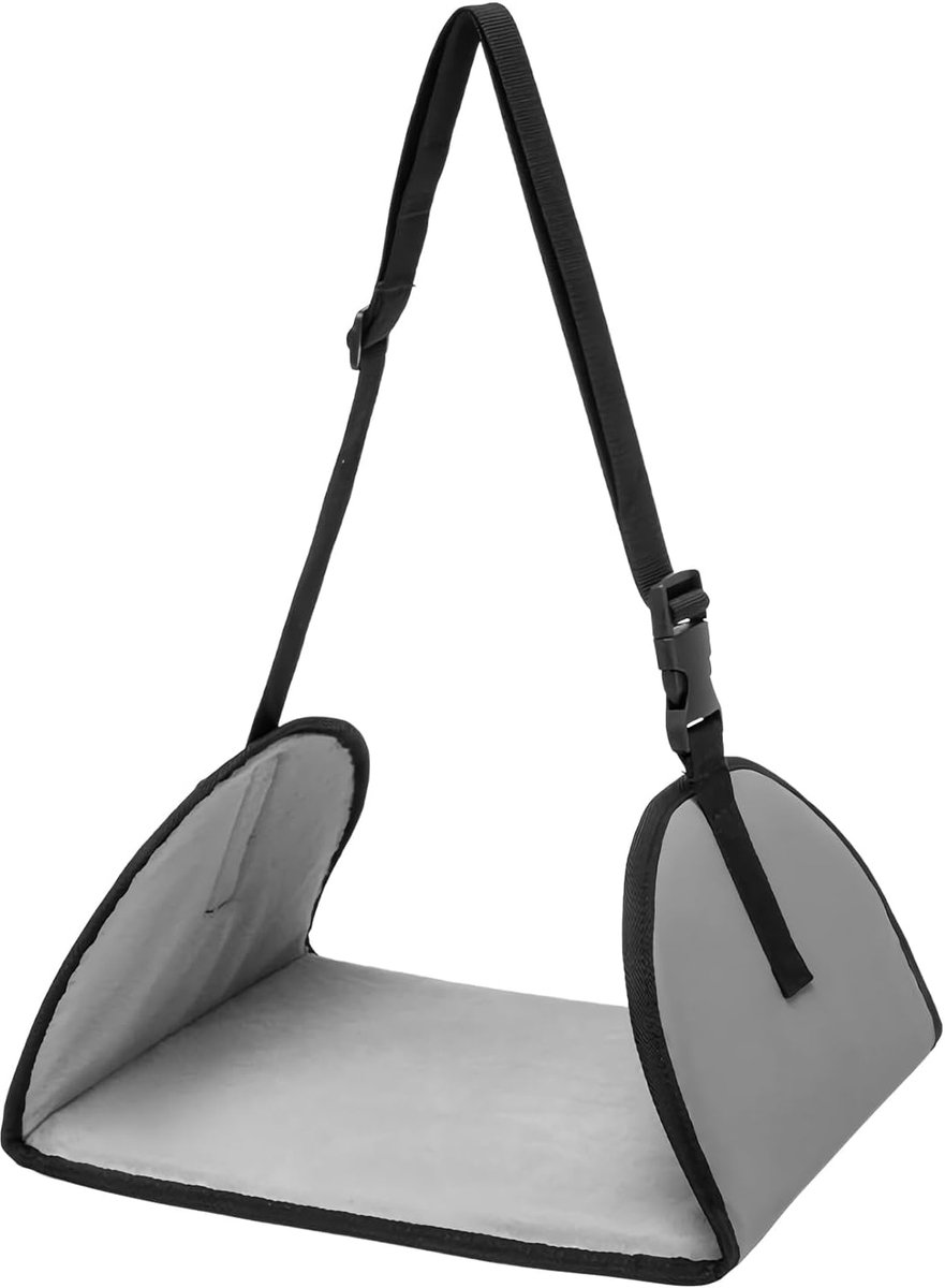 Voet Rest – Foots Hammock | Voetsteun van het vliegtuig | Long Travel Hanging Feet Sling met verstelbare lengte | Swing bureauvoetsteun ontspant de onmisbare beensteun voor