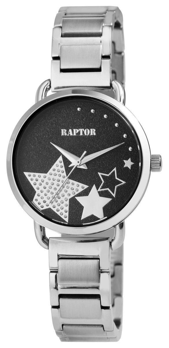 Raptor Dameshorloge Edelstahl Shienne, 3 ATM