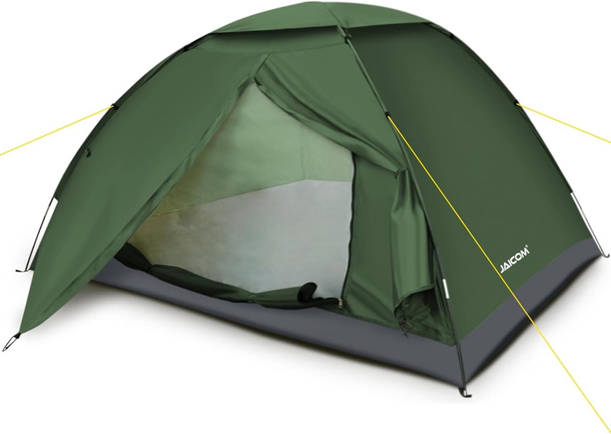 SnelShoppen - Ultralichte Camping Tent voor 1-4 Personen, Waterdichte Iglo Tent, 3-4 Seizoenen, Makkelijk te Installeren, Ideaal voor Camping, Hiking,
