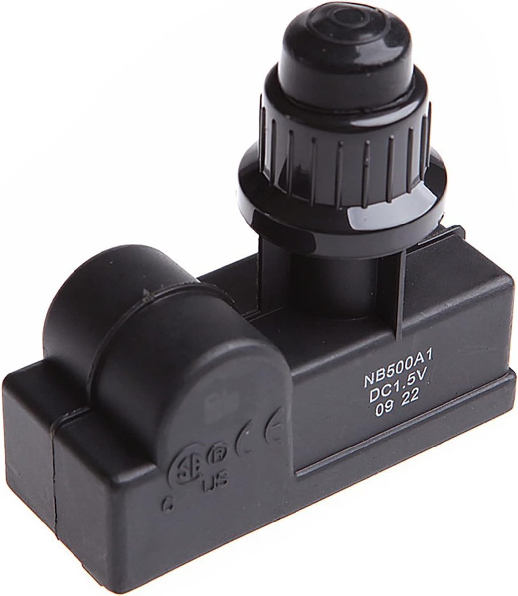 SnelShoppen - Push Button Pulse Igniter Elektronische Gas Grill Ontsteker 1.5V voor BBQ, Compact en Lichtgewicht, Ideaal voor Tuin en Kamperen