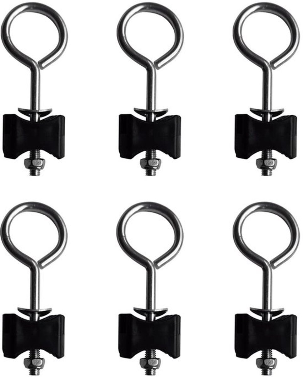Trampoline Schroeven 6 Stuks - Vervangende Schroeven/Bouten/Moeren - Geschikt voor Grote/Kleine Trampolines - Stabiliteitsgereedschap - Lichtgewicht/Compact