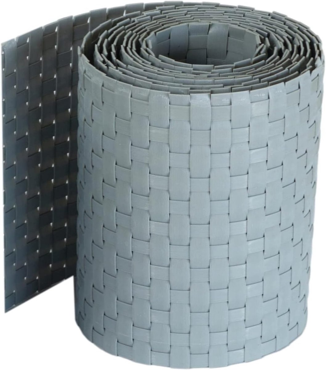 SnelShoppen - Polyrattan Privacy Screens voor Dubbele Stalen Fence - Weerbestendige Privacy Strips voor Tuin, Balkon en Patio - Onderhoudsvrij en Eenv