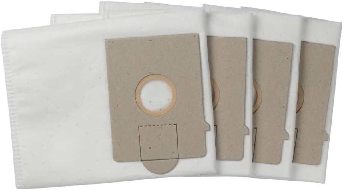 SnelShoppen - Top Filter 64876 Stofzuigerzakken - Niet-geweven Stof - Hygiënische Sluiting - 30 x 26 cm - Multi-laags - Voor Vloerreiniging - 0.05kg