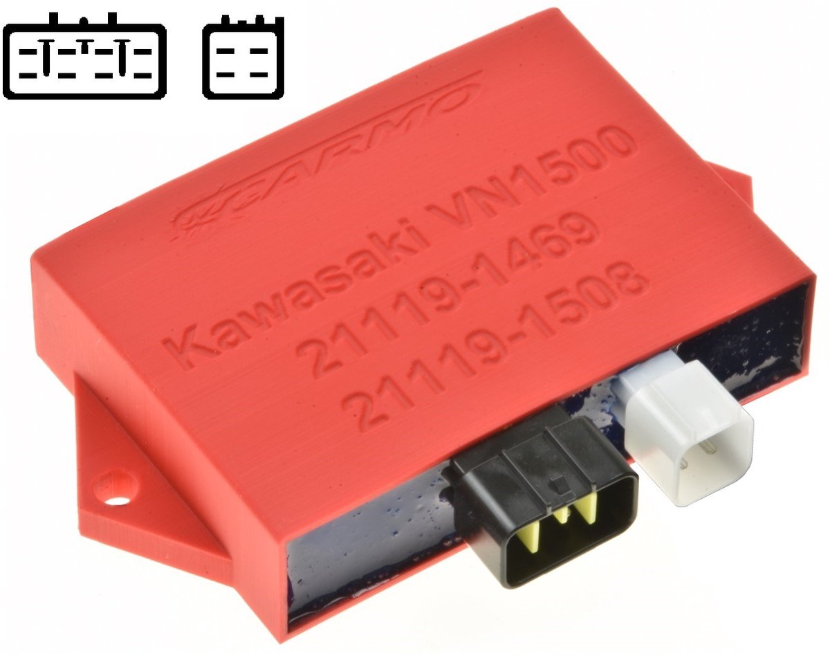 Carmo CARI-KA-VN1500-21119-1469-1508 Kawasaki VN1500 Vulcan -