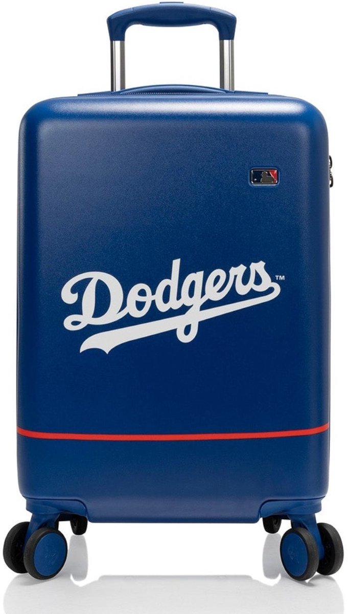 HEYS trolley MLB Spinner 21" Los Angeles Dodgers blauw 54cm