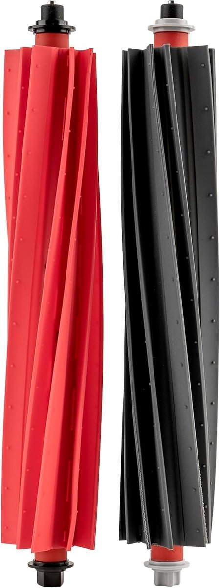 SnelShoppen - 2 Stuks Roller Brushes Geschikt voor Robotstofzuiger, Vervangende Borstels voor Meerdere Oppervlakken, Hoofdborstel Accessoires, Compati