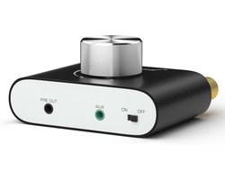 SnelShoppen - Bluetooth Versterker voor Luidsprekers - HiFi 100W x 2 met Actieve Subwoofer Aansluiting - Ideaal voor Thuisbioscoop en Auto - NS-01G Ma