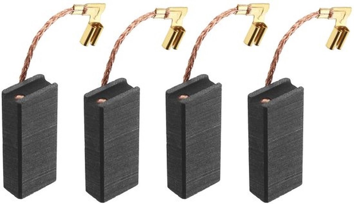 Carbon Borstels - 2 Paar - Auto Stop - Voor elektrische gereedschappen - Geschikt voor Makita - Hoogwaardige vervangingen - Ideaal voor k...