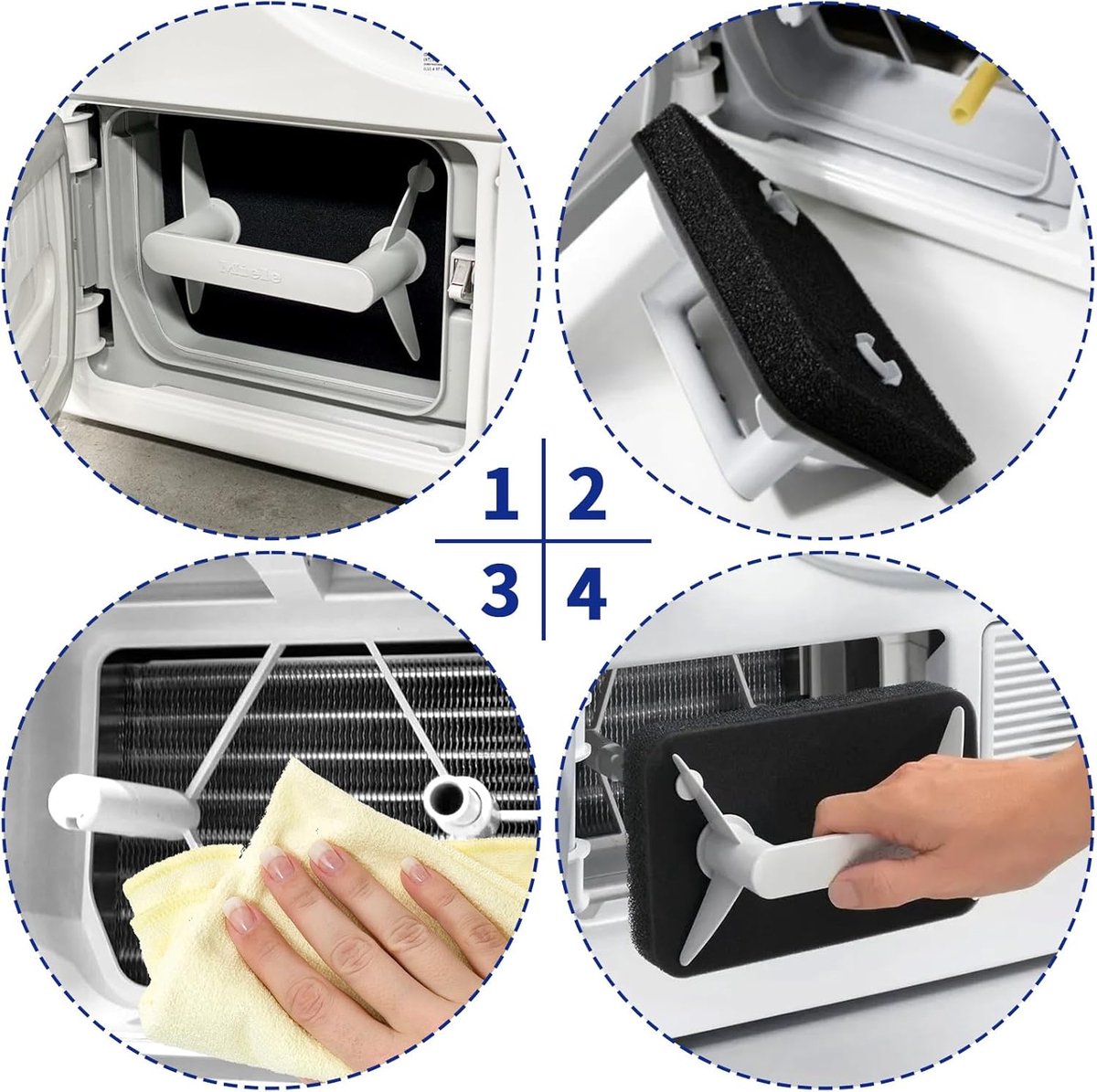 Miele 2 Stuks Drogerfilters voor Warmtepompdrogers thumbnail 4