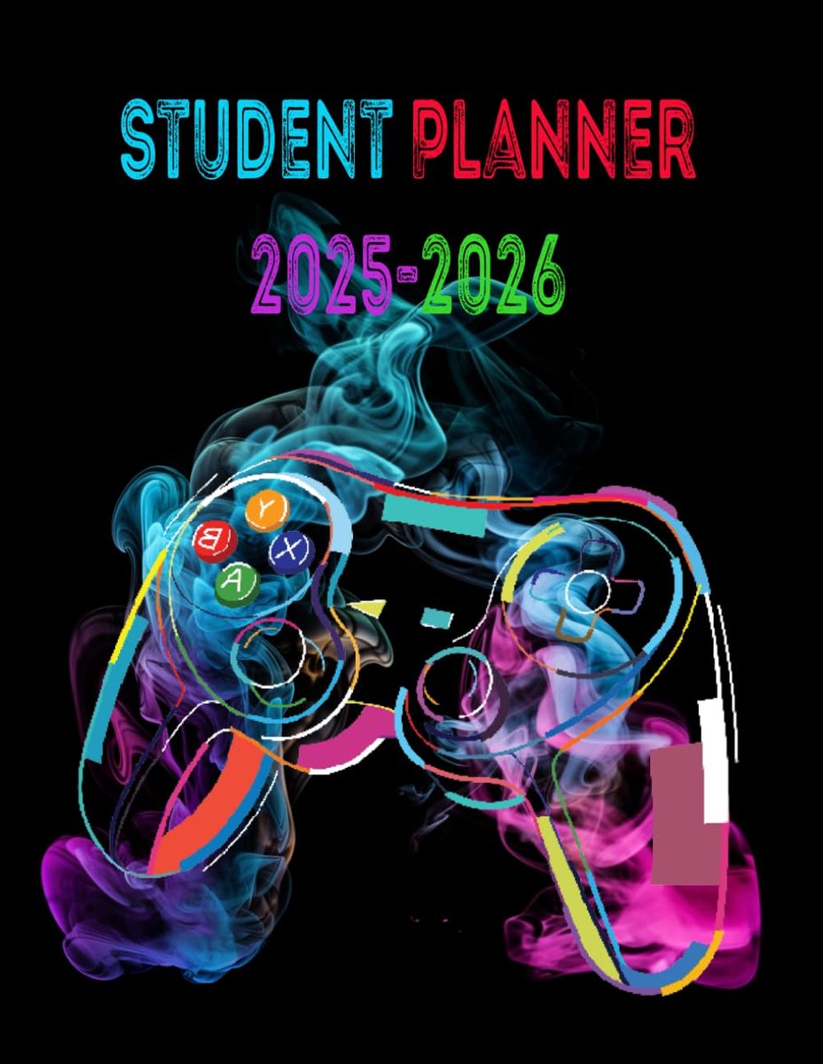 SnelShoppen - Student Planner 2025 2026 - Dagelijkse Organizer 2 Dagen Per Pagina met Uren van Sep 25/Juli 26 voor Basis-, Middelbare en Hogeschool St